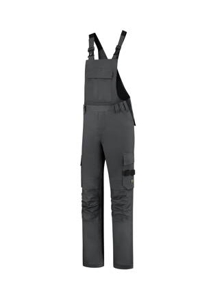 Bib & Brace Twill Cordura - Pracovné nohavice s laclom pánske (tmavosivý)