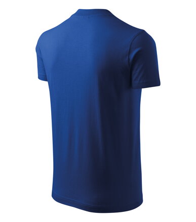 V-neck - Tričko unisex (kráľovská modrá)