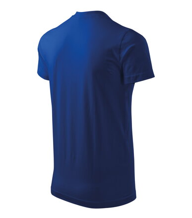 Heavy V-neck - Tričko unisex (kráľovská modrá)