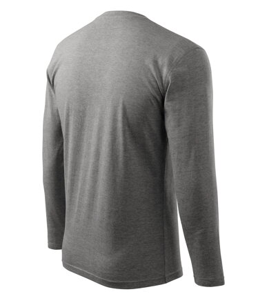 Long Sleeve - Tričko unisex (tmavosivý melír)