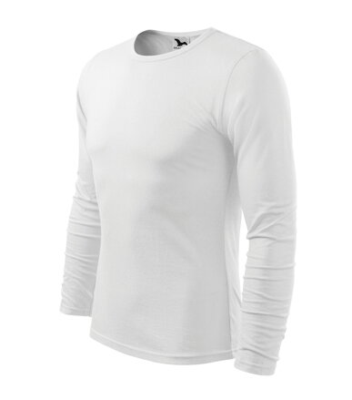 Fit-T LS - Tričko pánske (biela)