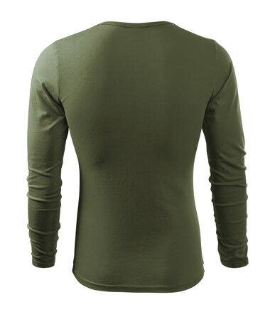 Fit-T LS - Tričko pánske (khaki)