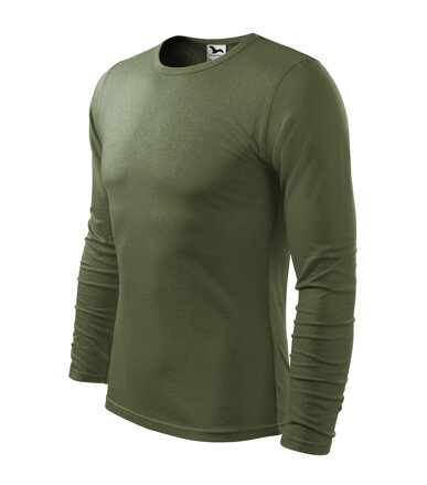 Fit-T LS - Tričko pánske (khaki)
