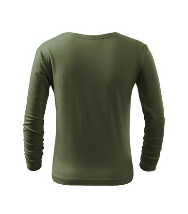 Fit-T LS - Tričko detské (khaki)