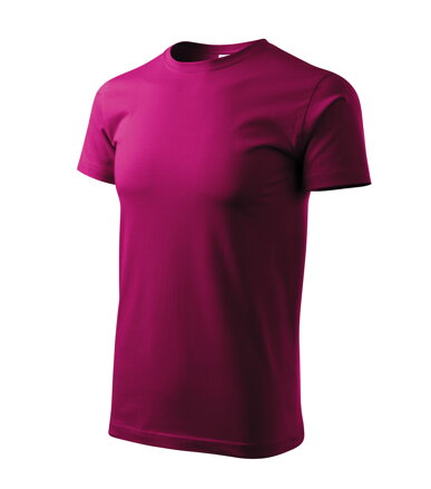 Basic - Tričko pánske (fuchsia red)