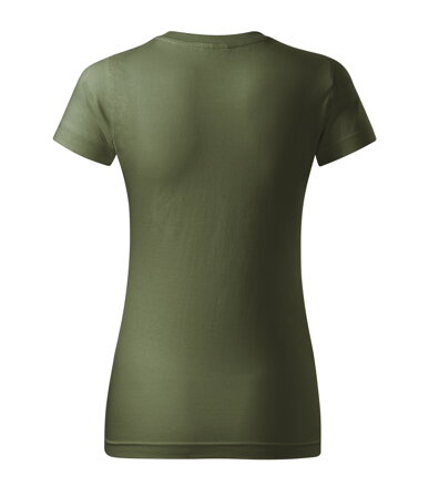 Basic - Tričko dámske (khaki)
