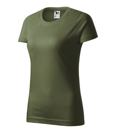 Basic - Tričko dámske (khaki)