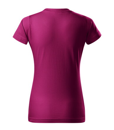 Basic - Tričko dámske (fuchsia red)