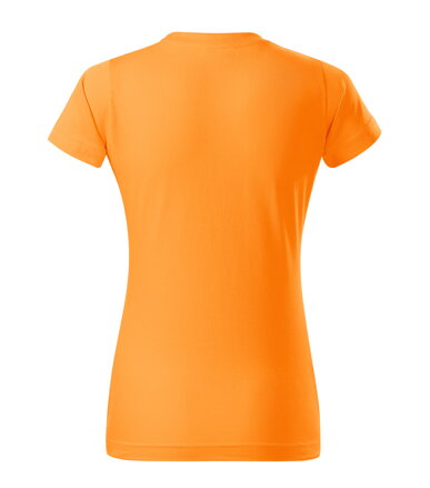 Basic - Tričko dámske (mandarínková oranžová)