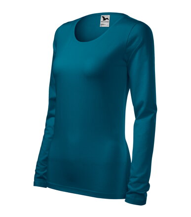 Slim - Tričko dámske (petrol blue)