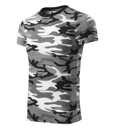 Camouflage - Tričko unisex (camouflage gray)
