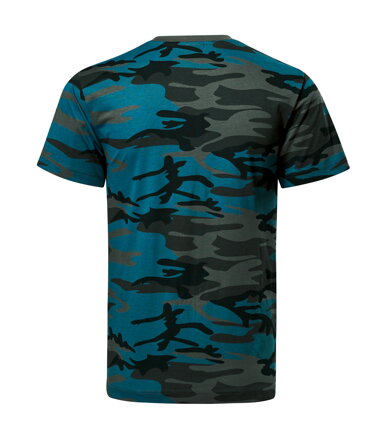Camouflage - Tričko unisex (camouflage petrol)