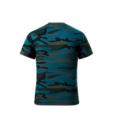 Camouflage - Tričko detské (camouflage petrol)