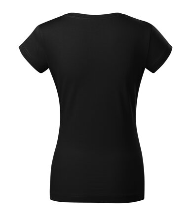 Fit V-neck - Tričko dámske (čierna)