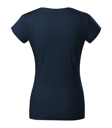 Fit V-neck - Tričko dámske (tmavomodrá)