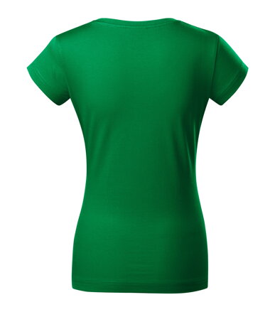 Fit V-neck - Tričko dámske (trávová zelená)