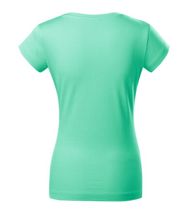 Fit V-neck - Tričko dámske (mätová)