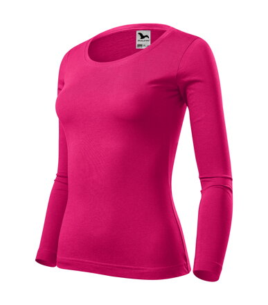 Fit-T LS - Tričko dámske (malinová)