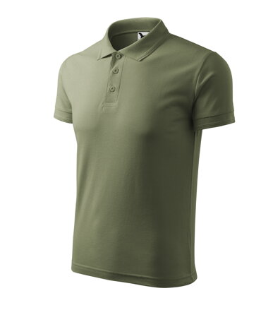 Pique Polo - Polokošeľa pánska (khaki)