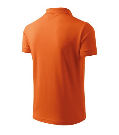 Pique Polo - Polokošeľa pánska (oranžová)