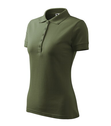 Pique Polo - Polokošeľa dámska (khaki)