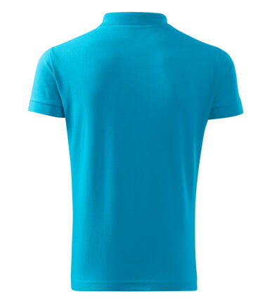 Cotton - Polokošeľa pánska (tyrkysová)