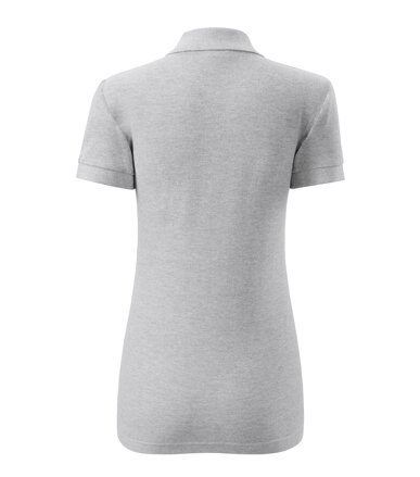 Cotton - Polokošeľa dámska (svetlosivý melír)