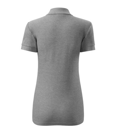 Cotton - Polokošeľa dámska (tmavosivý melír)