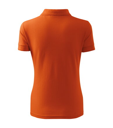 Pique Polo - Polokošeľa dámska (oranžová)