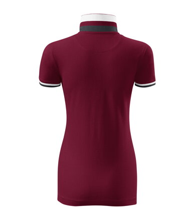Collar Up - Polokošeľa dámska (garnet)