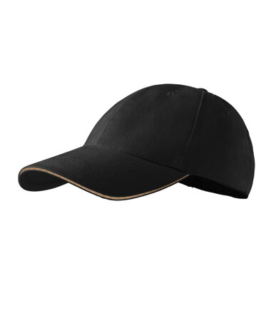 Sandwich 6P - Čiapka unisex (čierna)