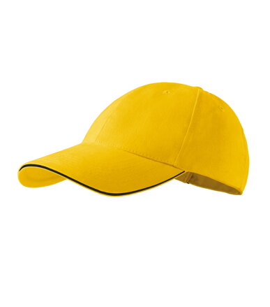 Sandwich 6P - Čiapka unisex (žltá)