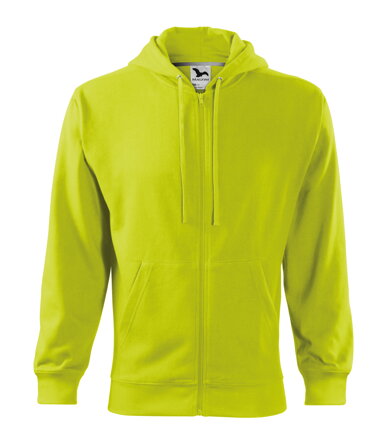 Trendy Zipper - Mikina pánska (limetková)
