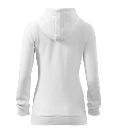 Trendy Zipper - Mikina dámska (biela)