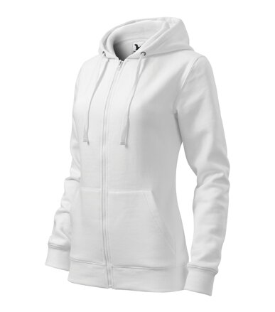 Trendy Zipper - Mikina dámska (biela)