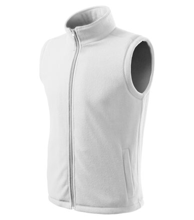 Next - Fleece vesta unisex (biela)