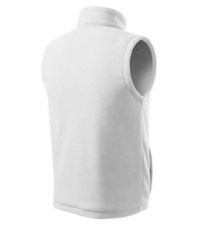 Next - Fleece vesta unisex (biela)