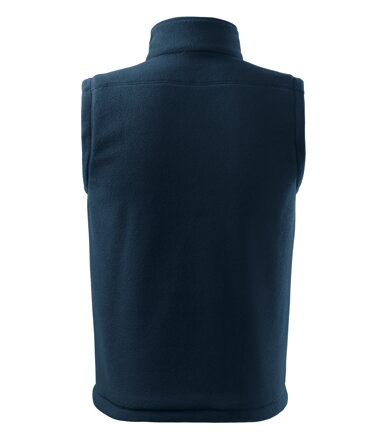 Next - Fleece vesta unisex (tmavomodrá)