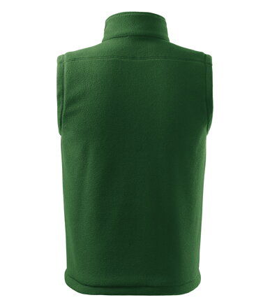 Next - Fleece vesta unisex (fľaškovozelená)