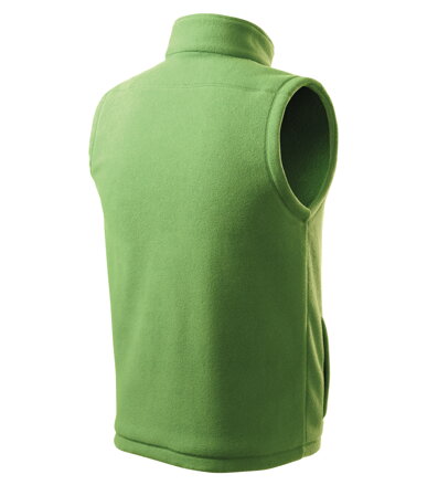 Next - Fleece vesta unisex (hrášková zelená)