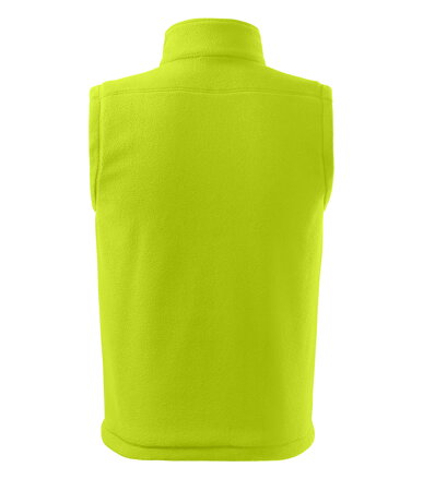 Next - Fleece vesta unisex (limetková)