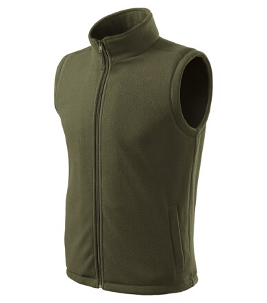 Next - Fleece vesta unisex (military)