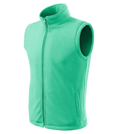 Next - Fleece vesta unisex (mätová)