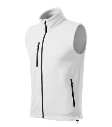 Exit - Fleece vesta unisex (biela)