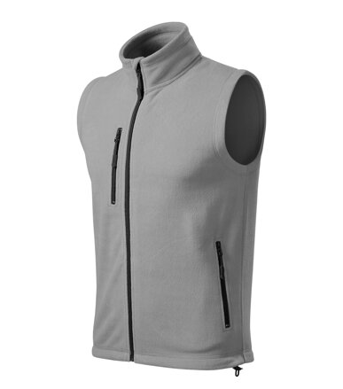 Exit - Fleece vesta unisex (svetlo sivá)