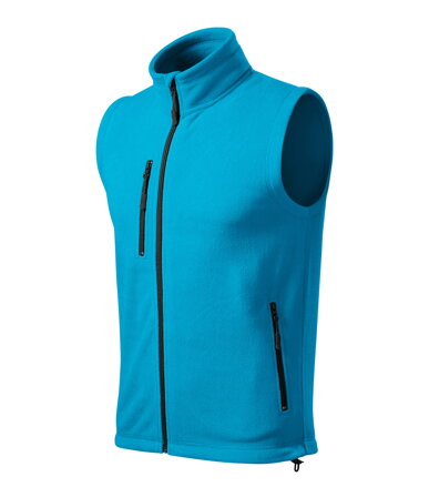Exit - Fleece vesta unisex (tyrkysová)