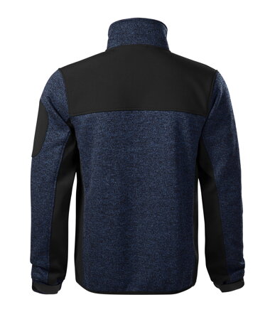 Casual - Softshellová bunda pánska (knit blue)