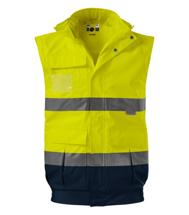 HV Guard 4 in 1 - Bunda unisex (fluorescenčná žltá)