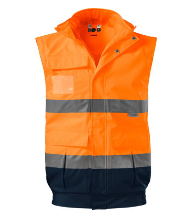 HV Guard 4 in 1 - Bunda unisex (fluorescenčná oranžová)