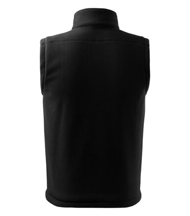 Next - Fleece vesta unisex (čierna)